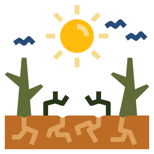 가뭄 Generic Flat icon