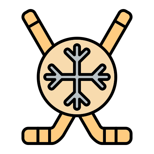 hockey su ghiaccio Generic Outline Color icona