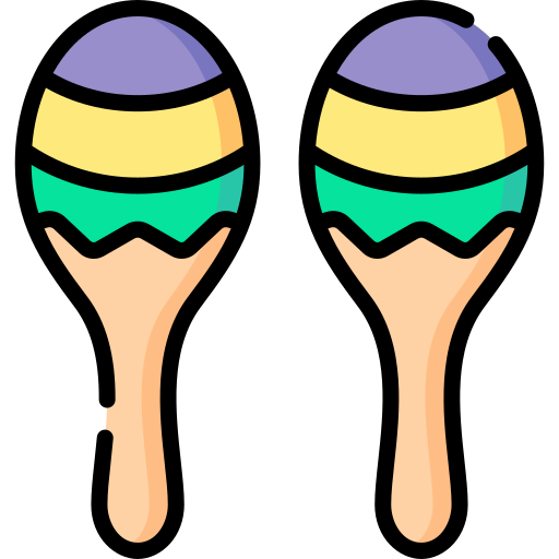 marakas Special Lineal color icon