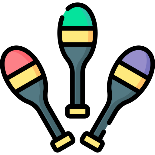 malabares Special Lineal color icono