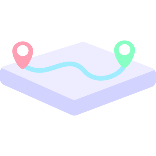 ruta Generic Flat icono