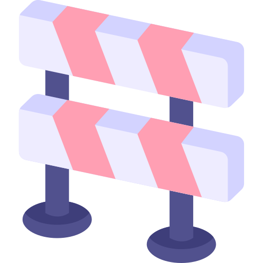 barrière Generic Flat icoon