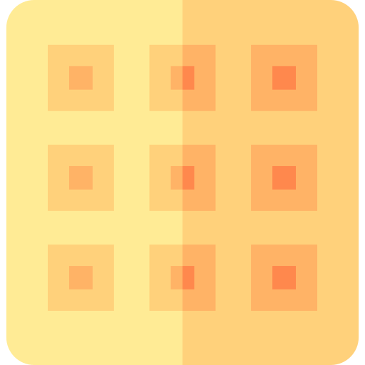 waffel Basic Straight Flat icon