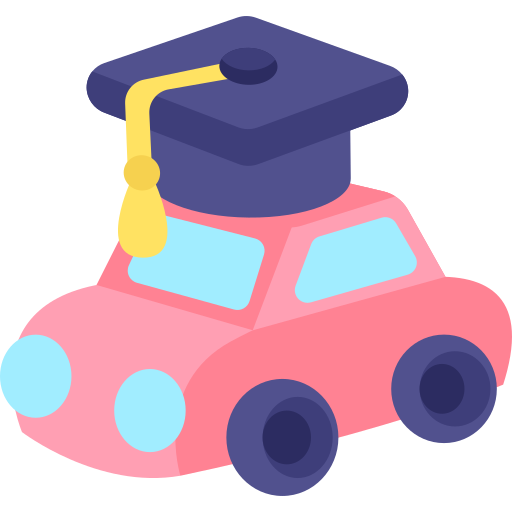 Driving school Generic Flat icon
