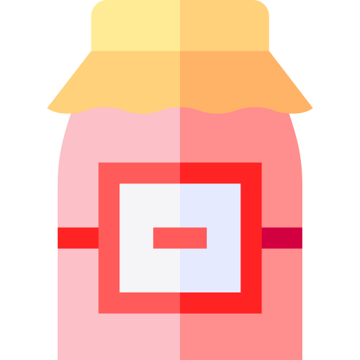 mermelada Basic Straight Flat icono
