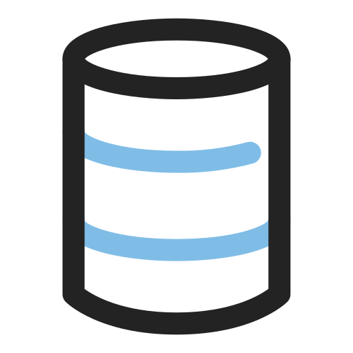 Database Generic Outline Color icon