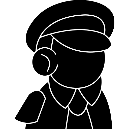 police Generic Glyph Icône