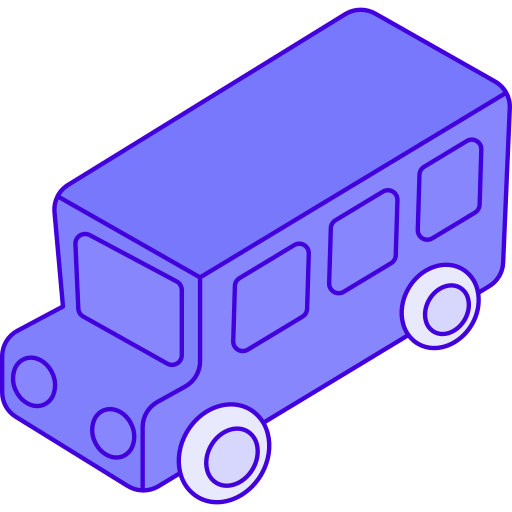 autobús Generic Blue icono
