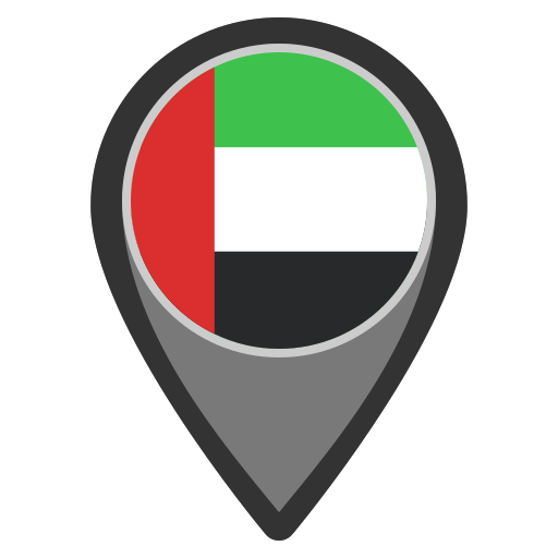 emiratos Árabes unidos Generic Outline Color icono