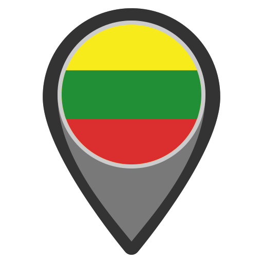 litwa Generic Outline Color ikona