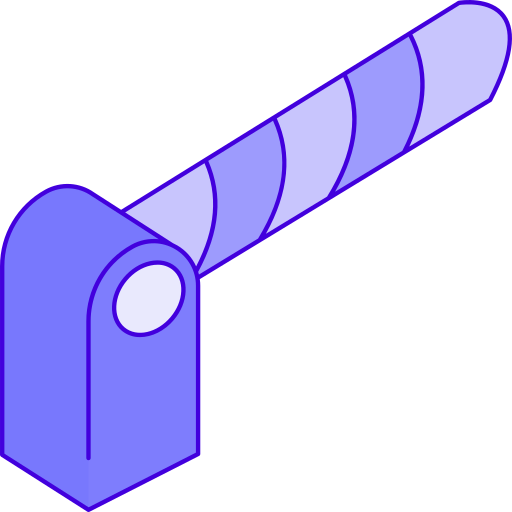 バリア Generic Blue icon