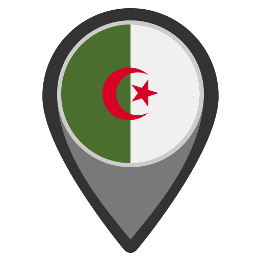 algérie Generic Outline Color Icône