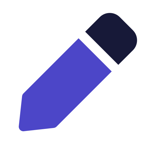 crayon Generic Blue Icône