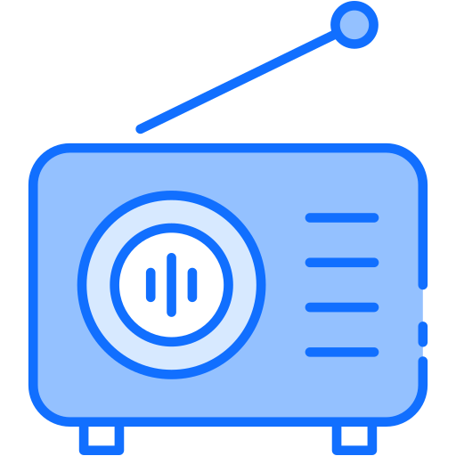 radio Generic Blue icono