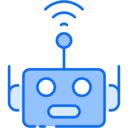 ロボット Generic Blue icon