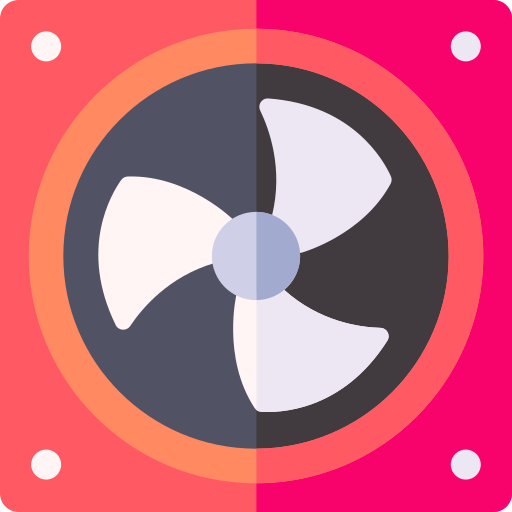fan Basic Rounded Flat icoon