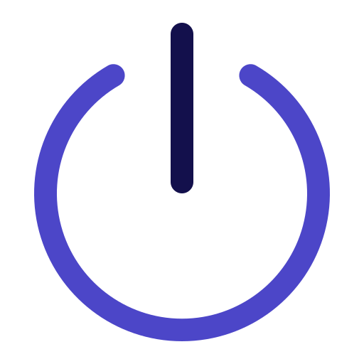 Power Generic Blue icon