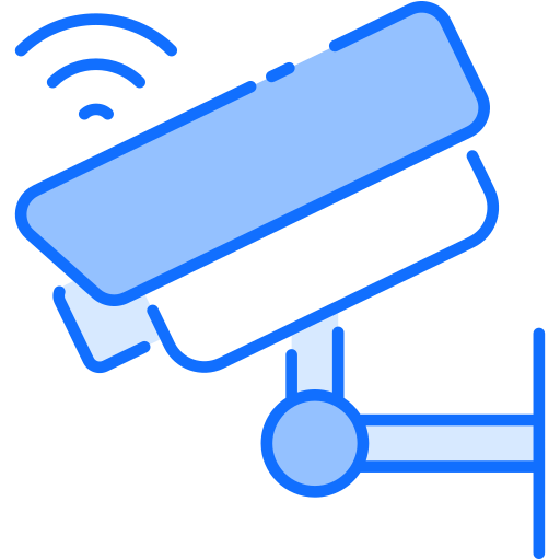 Security camera Generic Blue icon