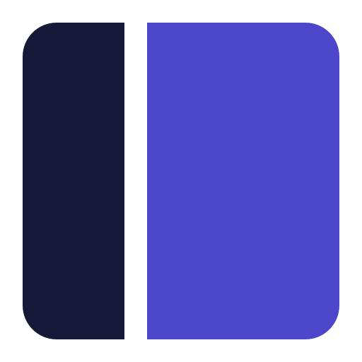 barre latérale Generic Blue Icône