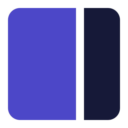 barre latérale Generic Blue Icône