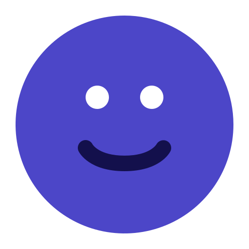sonreír Generic Blue icono