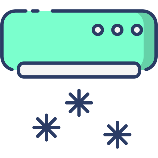 klimatyzator Generic Outline Color ikona