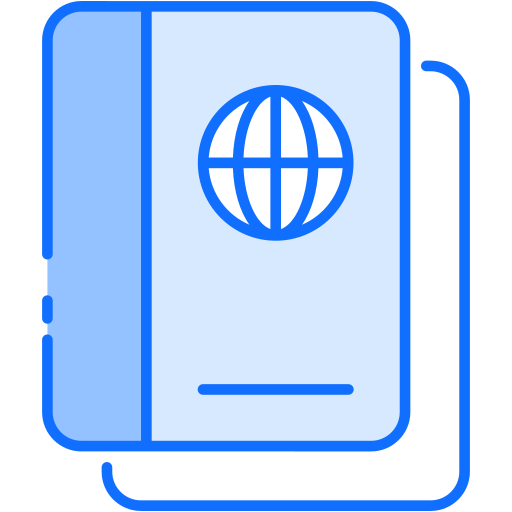 passaporte Generic Blue Ícone