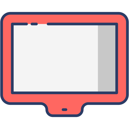 smart-tv Generic Outline Color icon