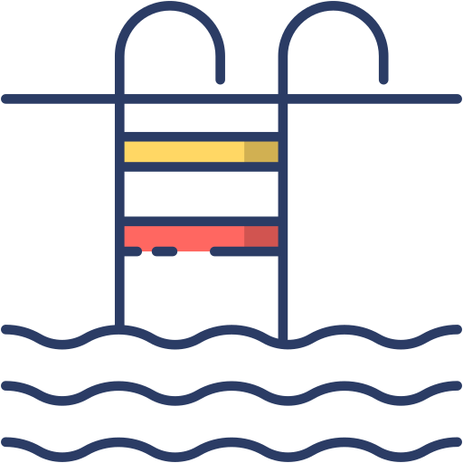 Бассейн Generic Outline Color иконка
