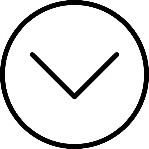 아래쪽 화살표 srip Lineal icon