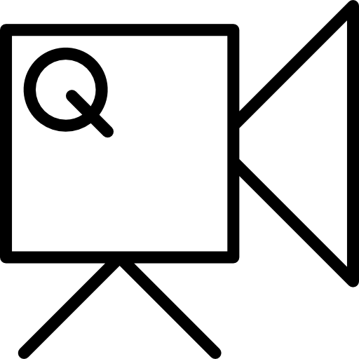 camara de video srip Lineal icono