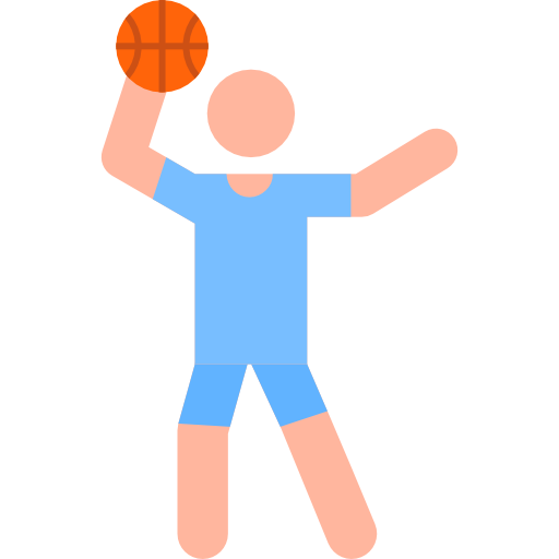 jogador de basquete Pictograms Colour Ícone