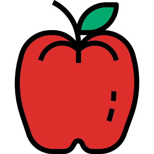 яблоко turkkub Lineal Color иконка