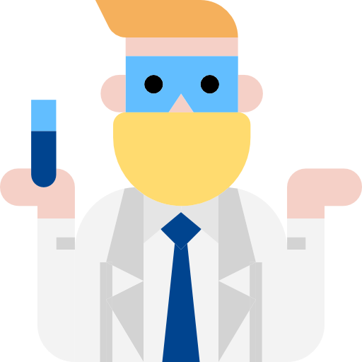 Scientist turkkub Flat icon