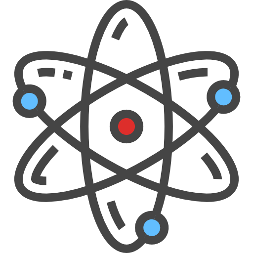 atom turkkub Flat ikona