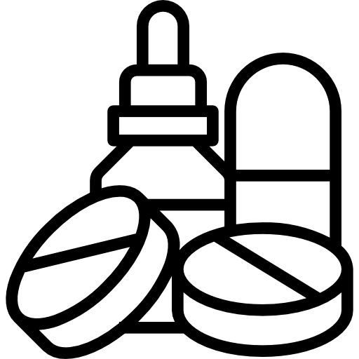 medicamento turkkub Lineal icono