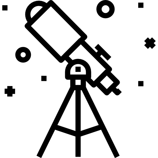 Telescope turkkub Lineal icon