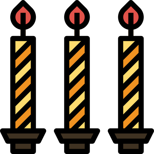 Candle turkkub Lineal Color icon
