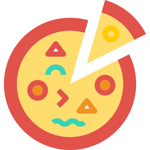 Pizza turkkub Flat icon