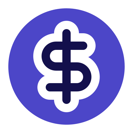 Dollar Generic Outline Color icon