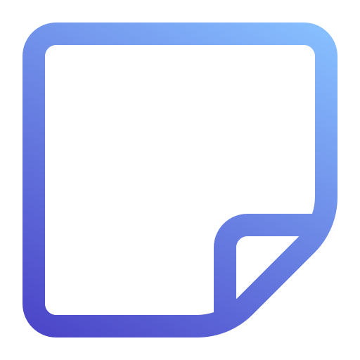 haftnotiz Generic Gradient icon