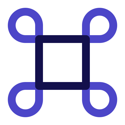 Command Generic Blue icon