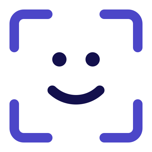 gesichts-id Generic Blue icon