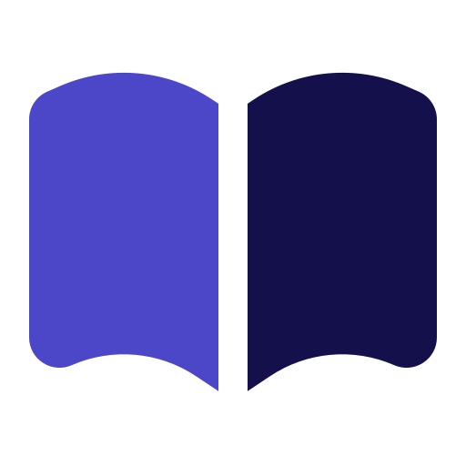 offenes buch Generic Blue icon