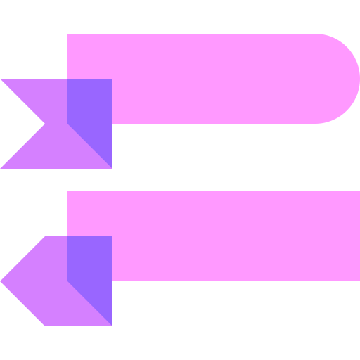 Ribbon Basic Sheer Flat icon