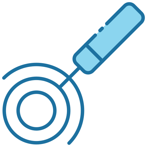 Pizza cutter Generic Blue icon