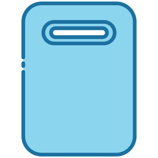 Cutting board Generic Blue icon
