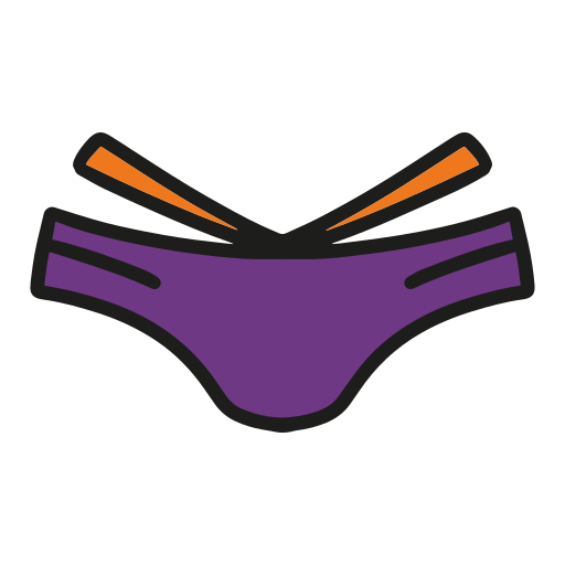 Swimsuit Generic Outline Color icon