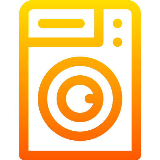 Washing machine Basic Gradient Lineal color icon