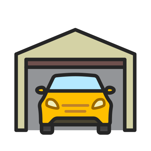 Car parking Generic Outline Color icon
